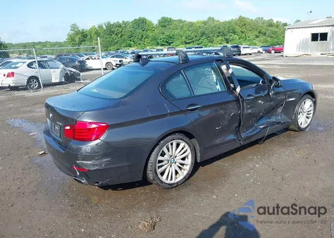 2011 BMW 550 I z USA, uszkodzony, nr VIN WBAFR9C50BC270209